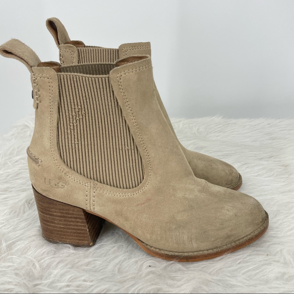 UGG Tan Ankle Boots